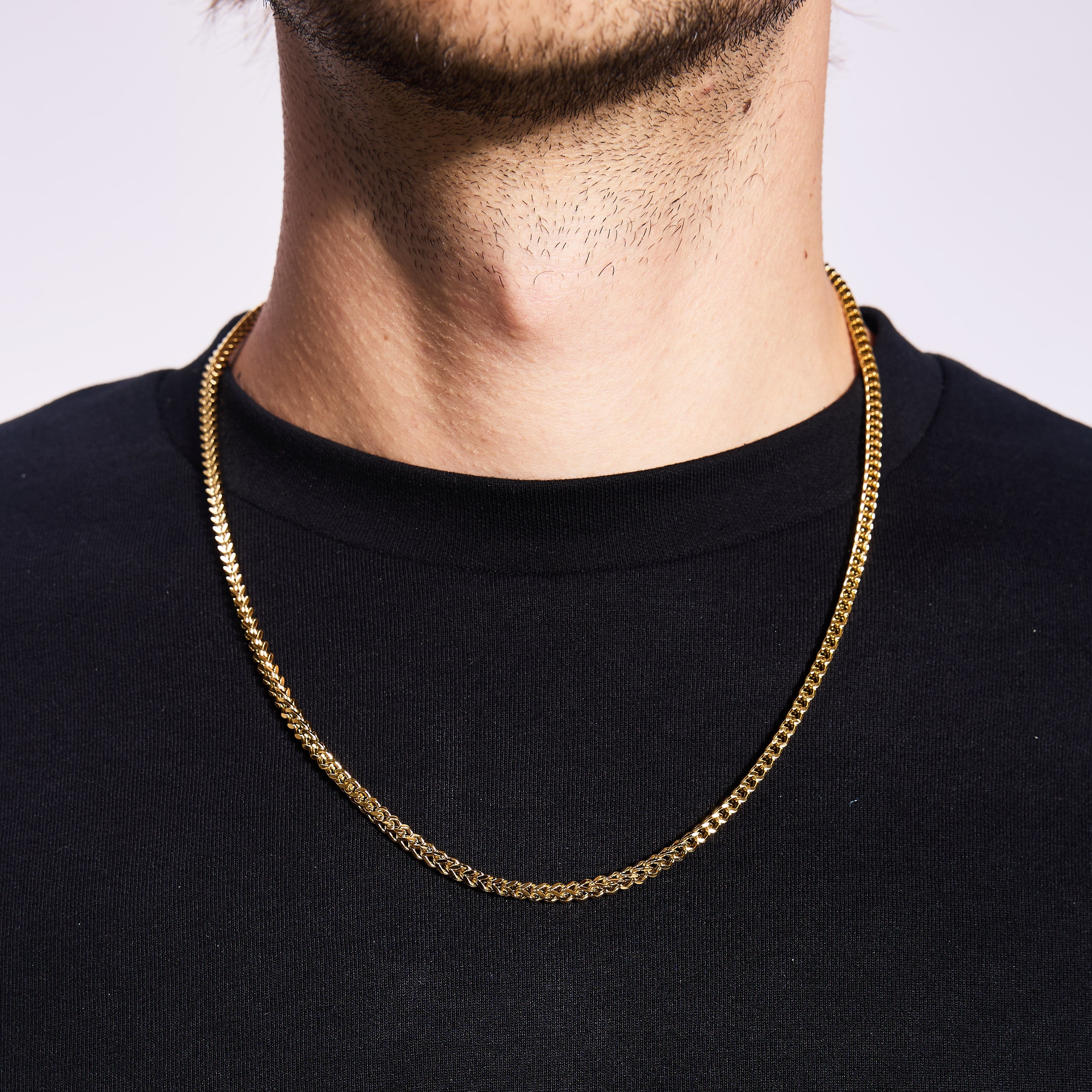 Franco Chain 3mm Gold