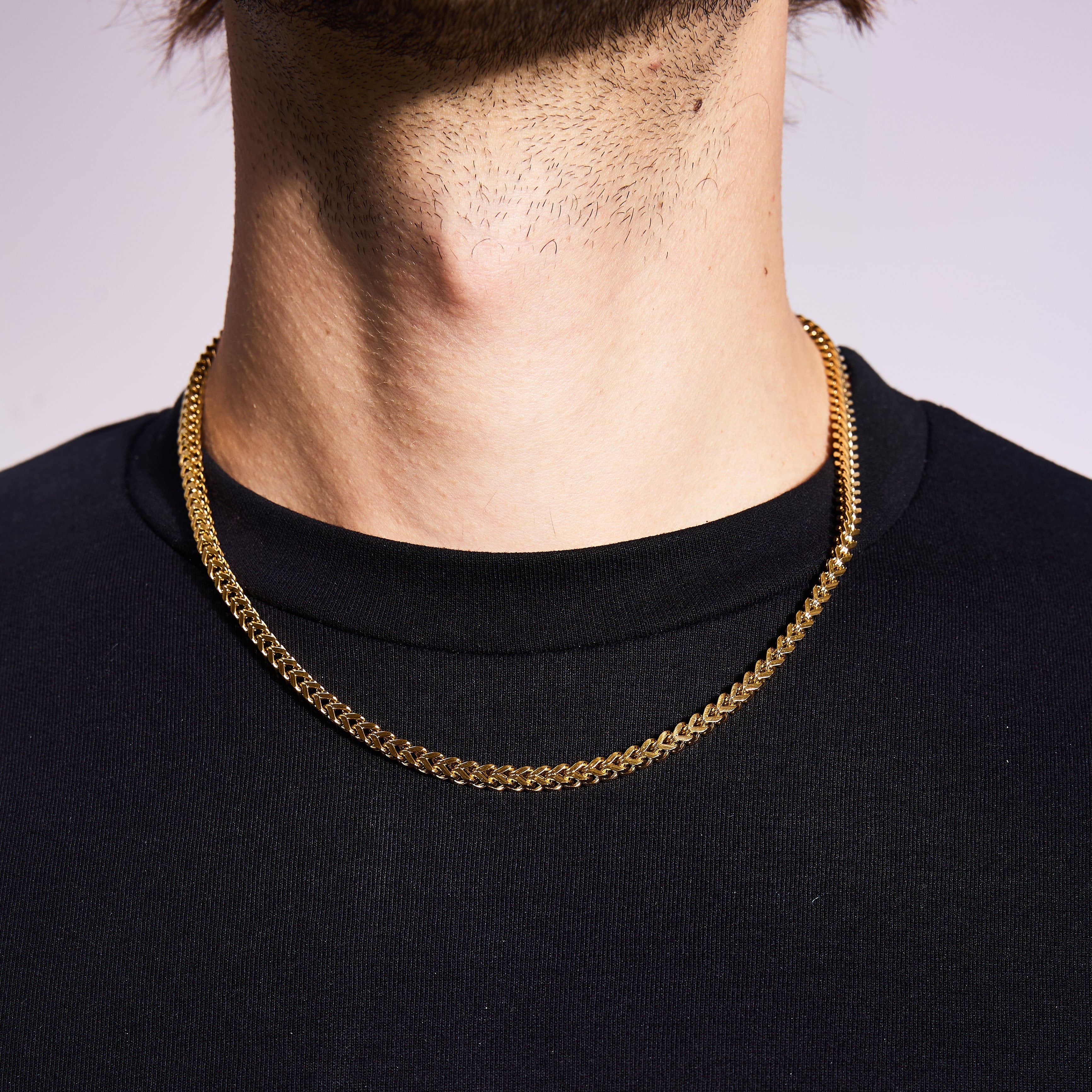 Franco Chain 4mm Gold
