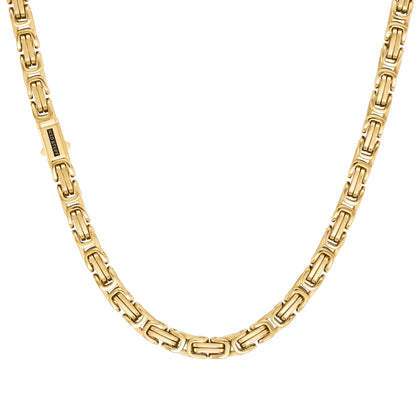 Byzantine Chain 8mm Gold