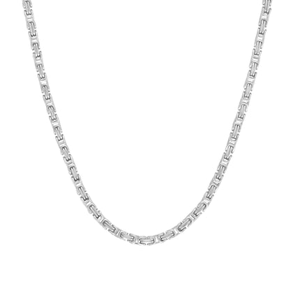 Royal Chain 4mm White Gold