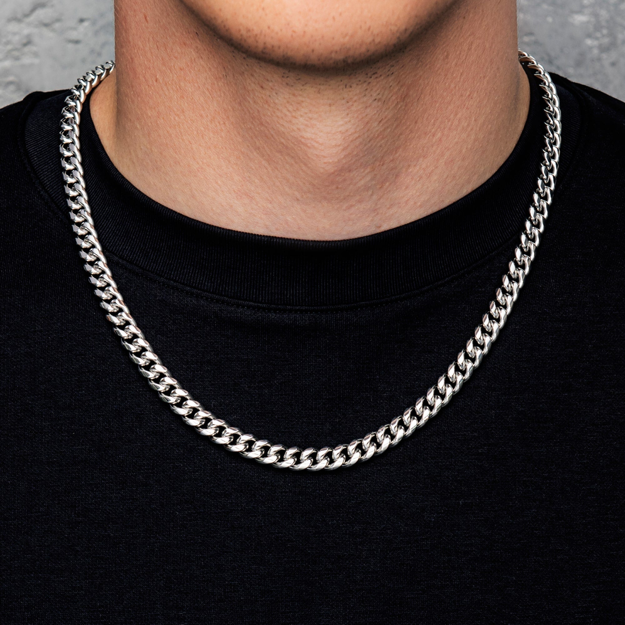 Miami Cuban Link Necklace Chain 8mm×50cm Handmade Miami Cuban Link - 8MM | Lirys Jewelry – Liry's Jewelry