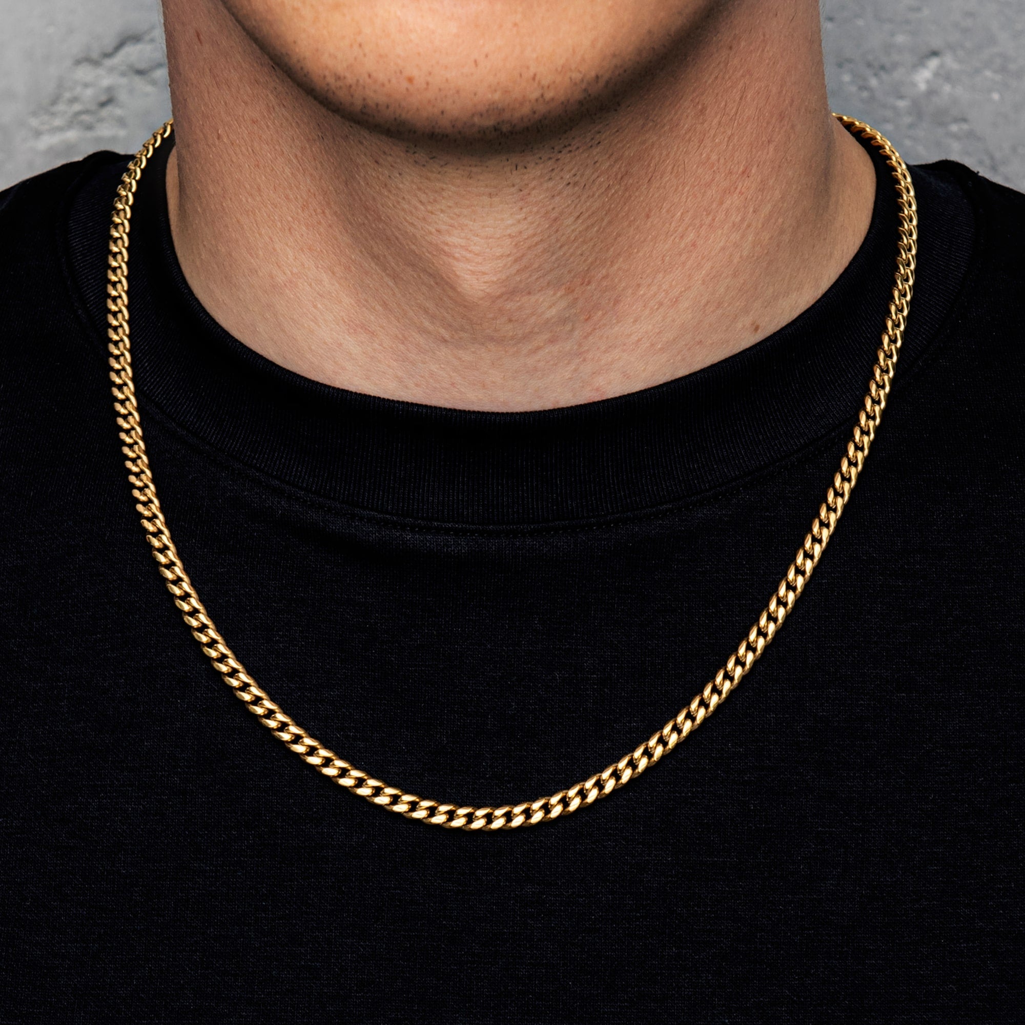 Miami Cuban Link Chain 5mm Gold