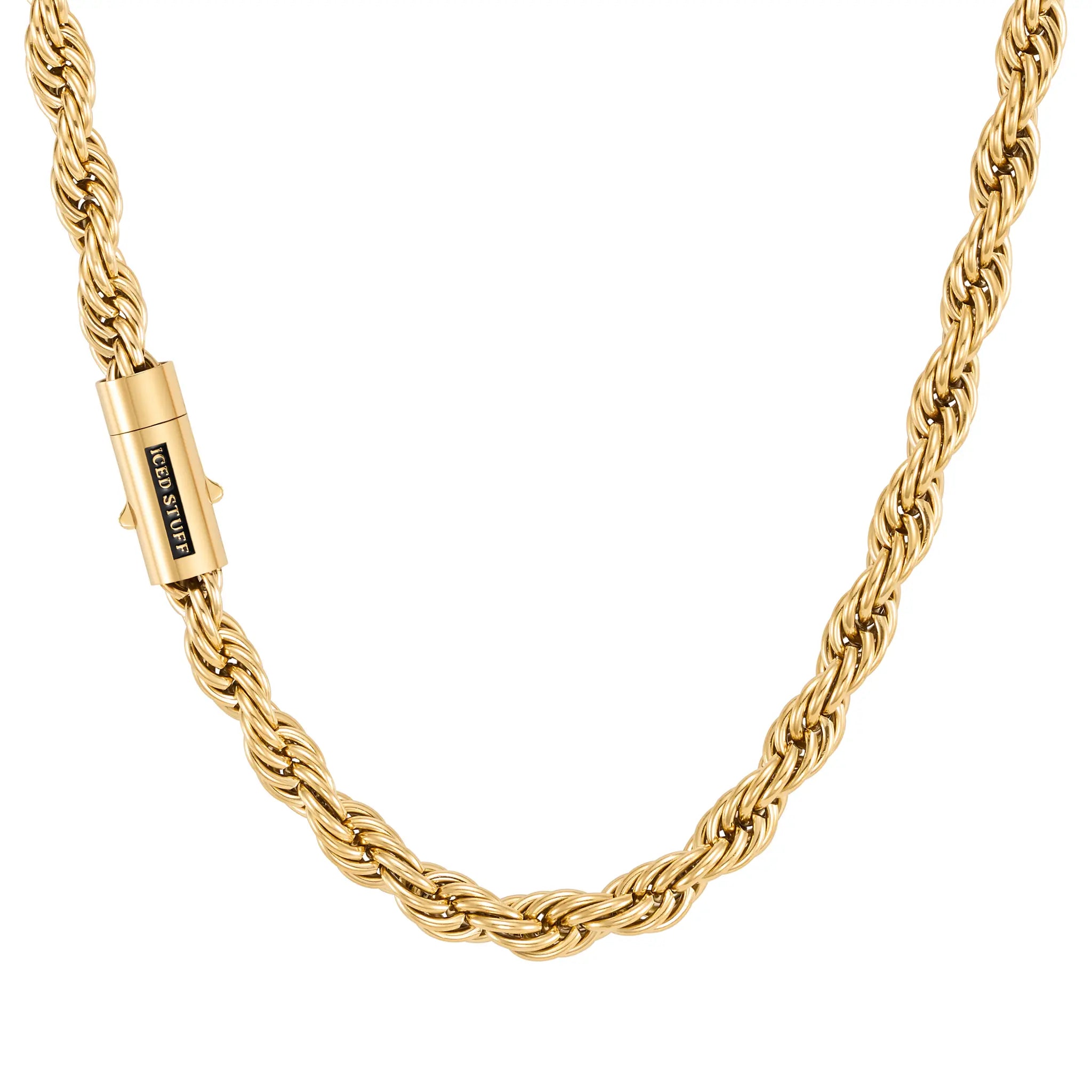 Rope chain 10mm Gold