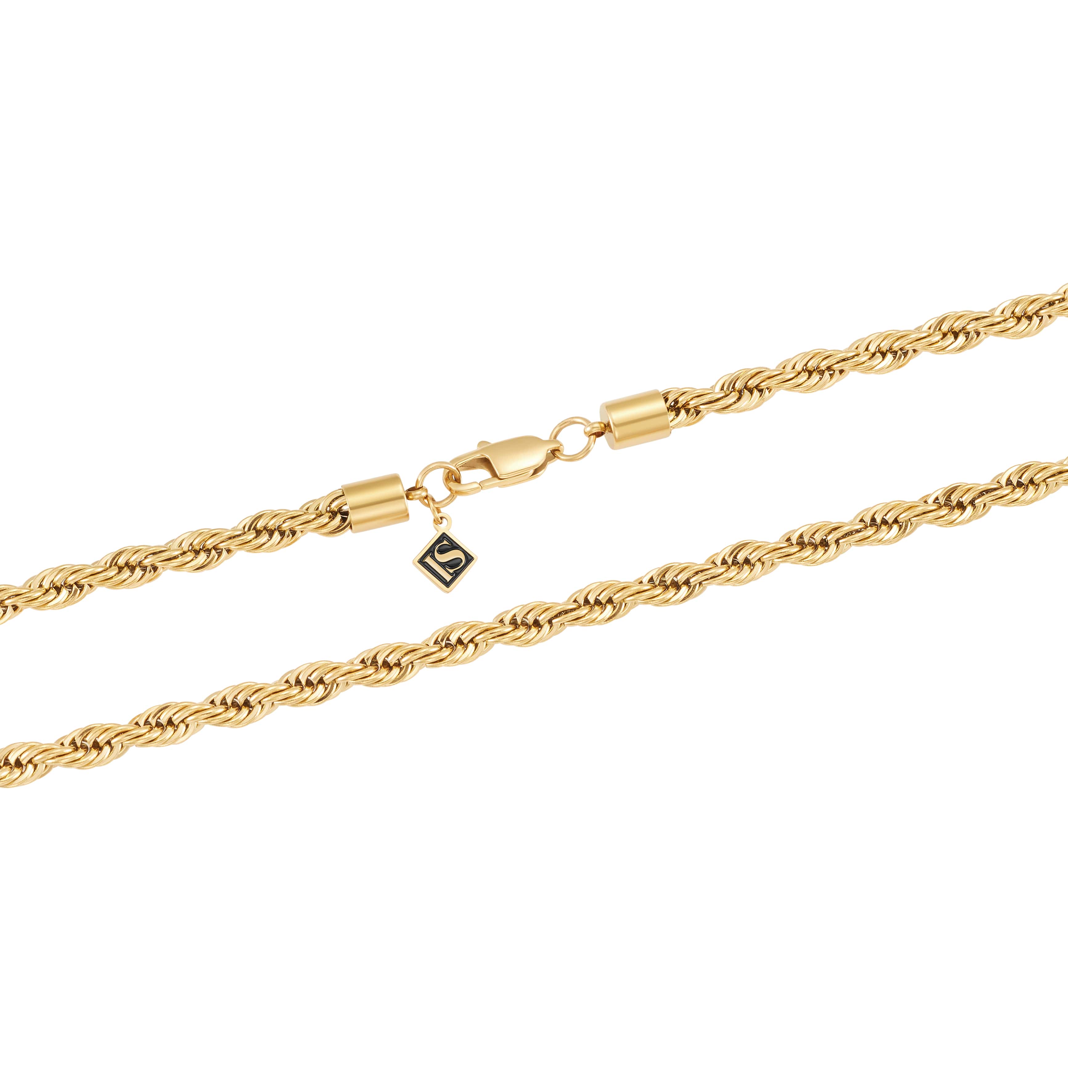 Bracelet Corde 5mm Or