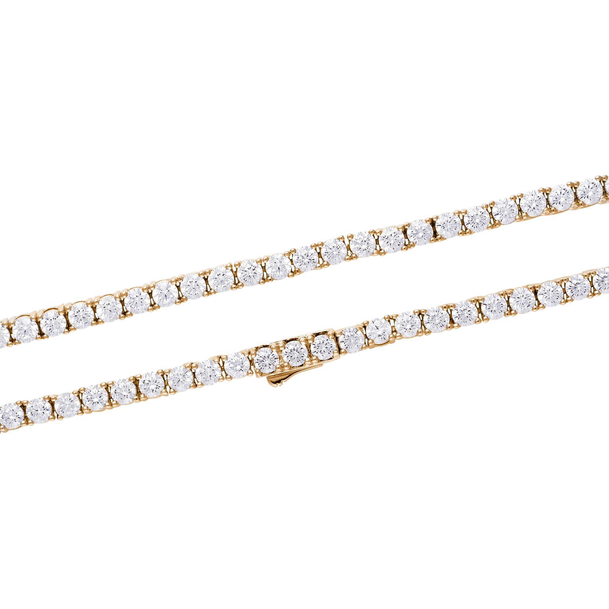 Tennis 3mm Chain Gold