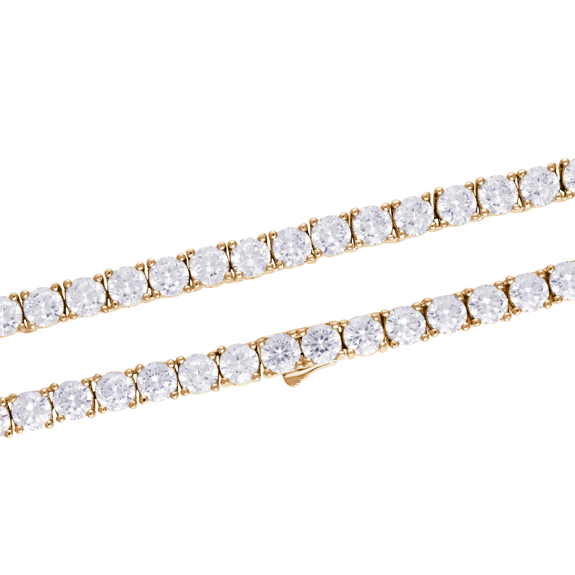 Tennis 5mm Bracelet Gold