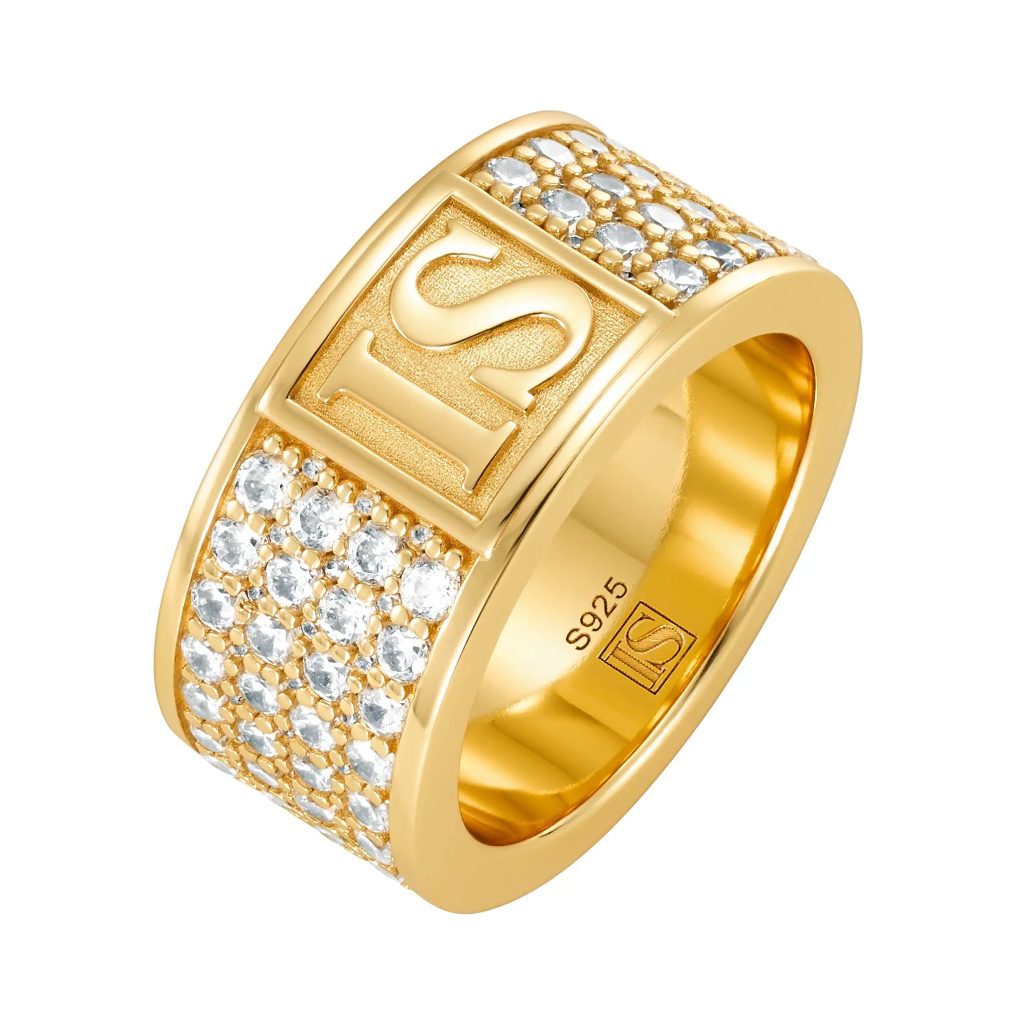 Band Diamond IS ring S925 Gold
