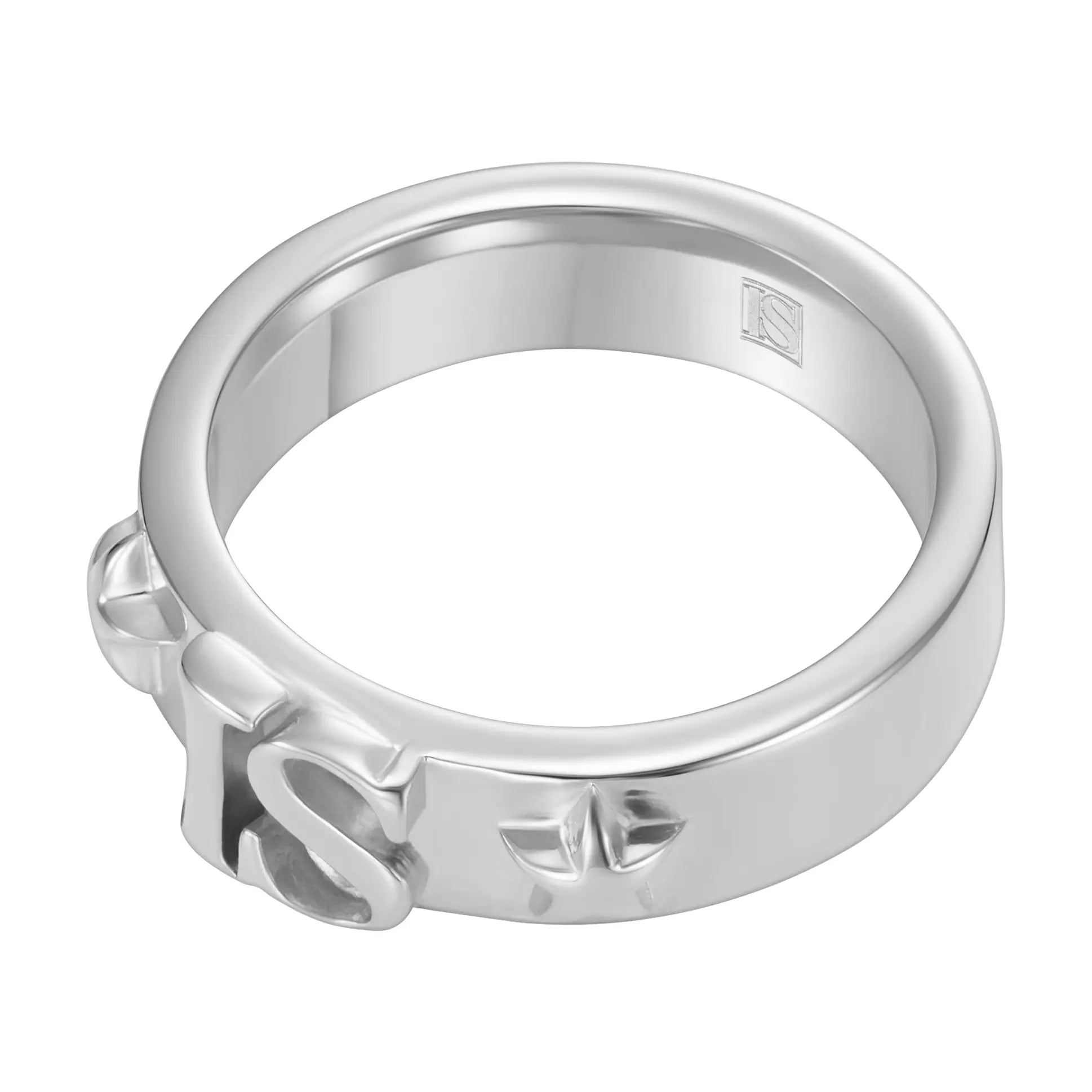 Bague Étoile IS Or Blanc