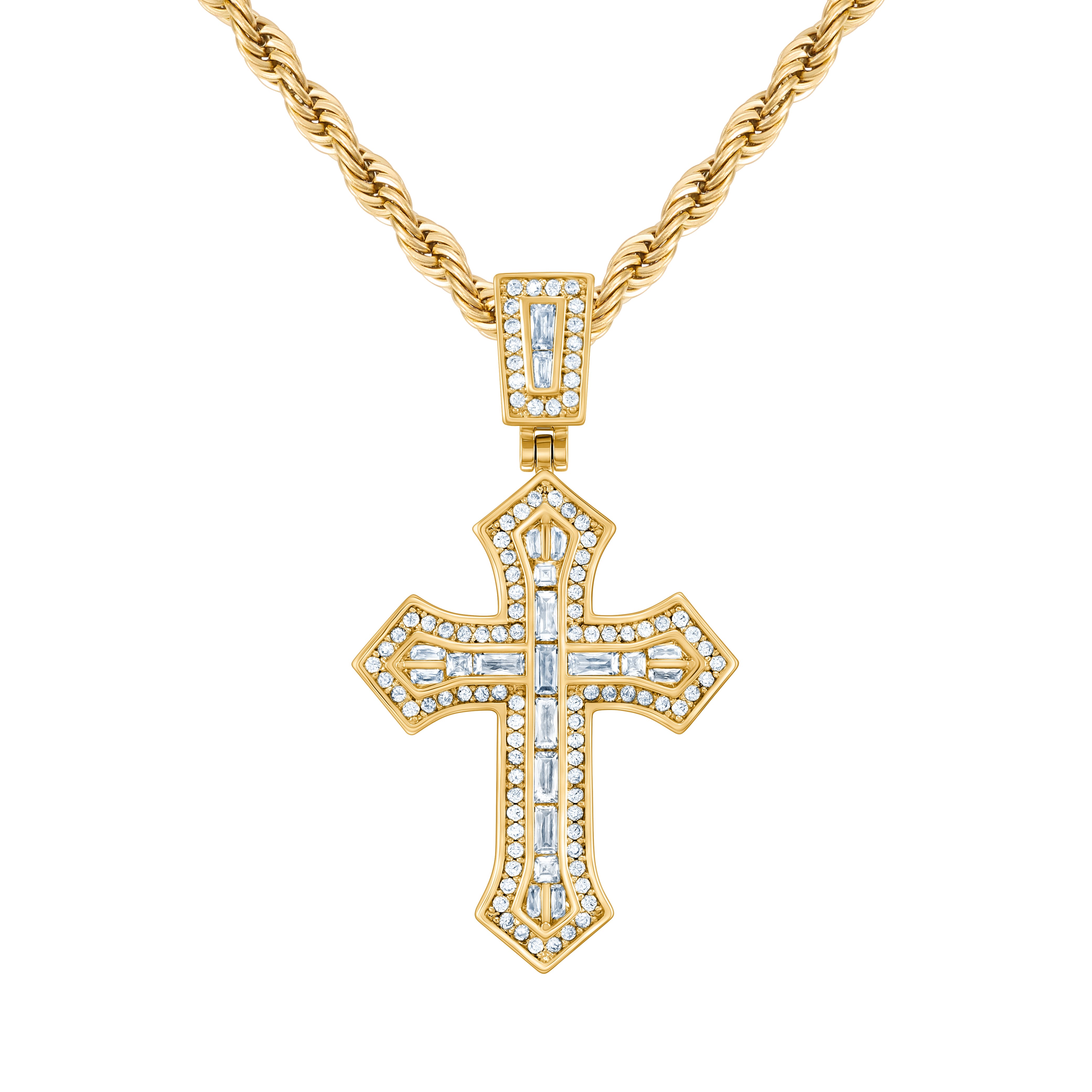 Micro 2Pac Pendant Gold