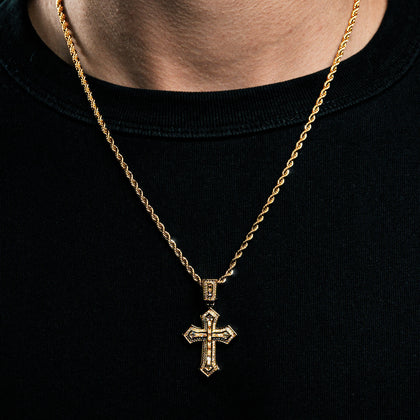Micro 2Pac Pendant Gold