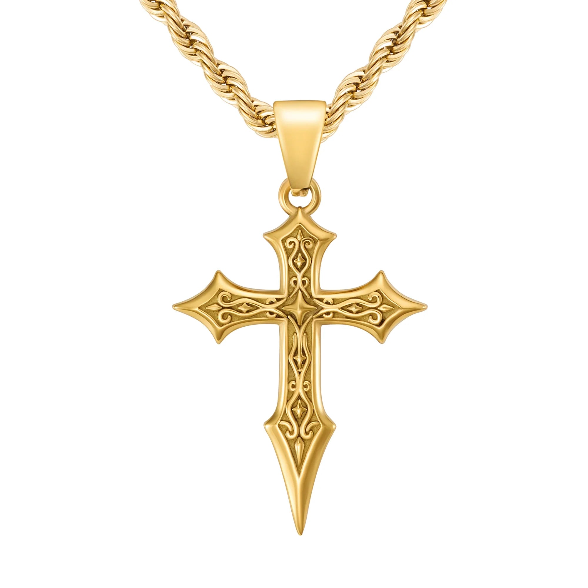 Viking Cross Gold pendant