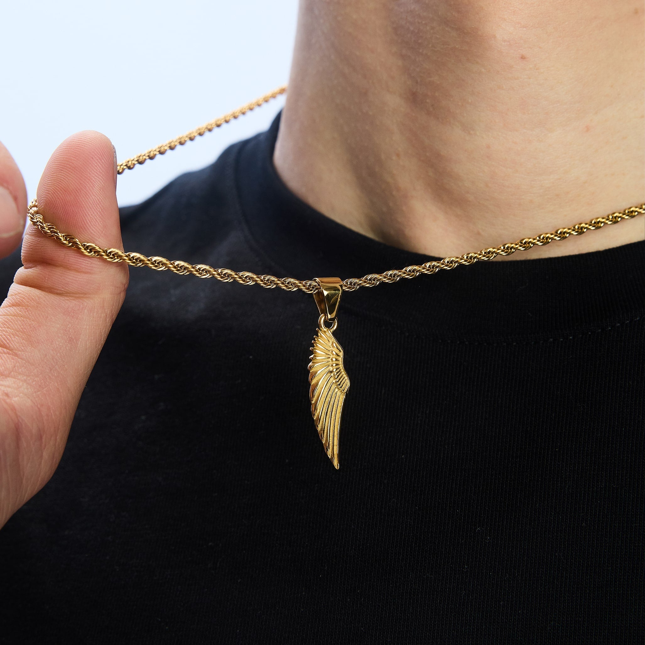 Wing Gold pendant