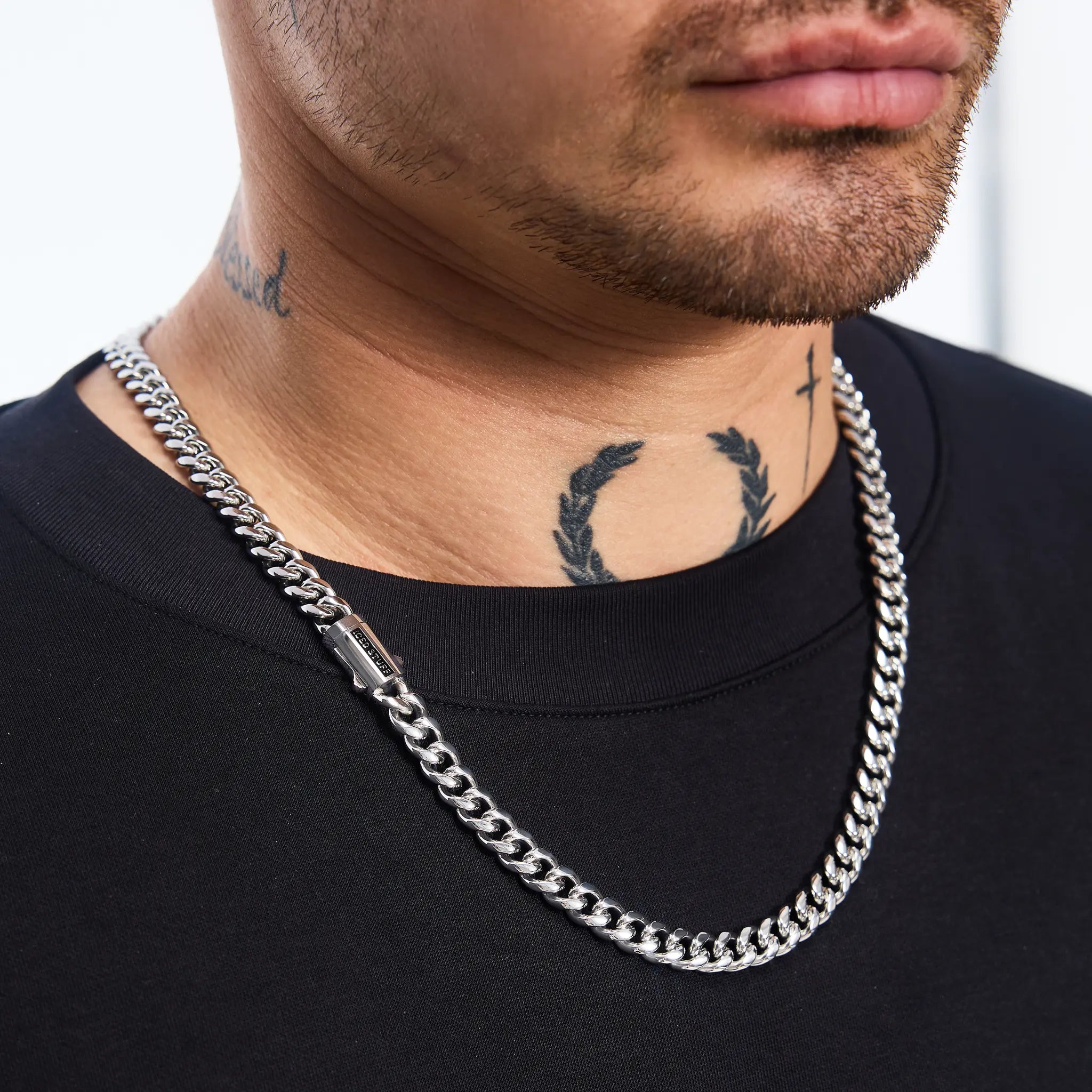 Premium Miami Cuban Link Chain 8mm White Gold