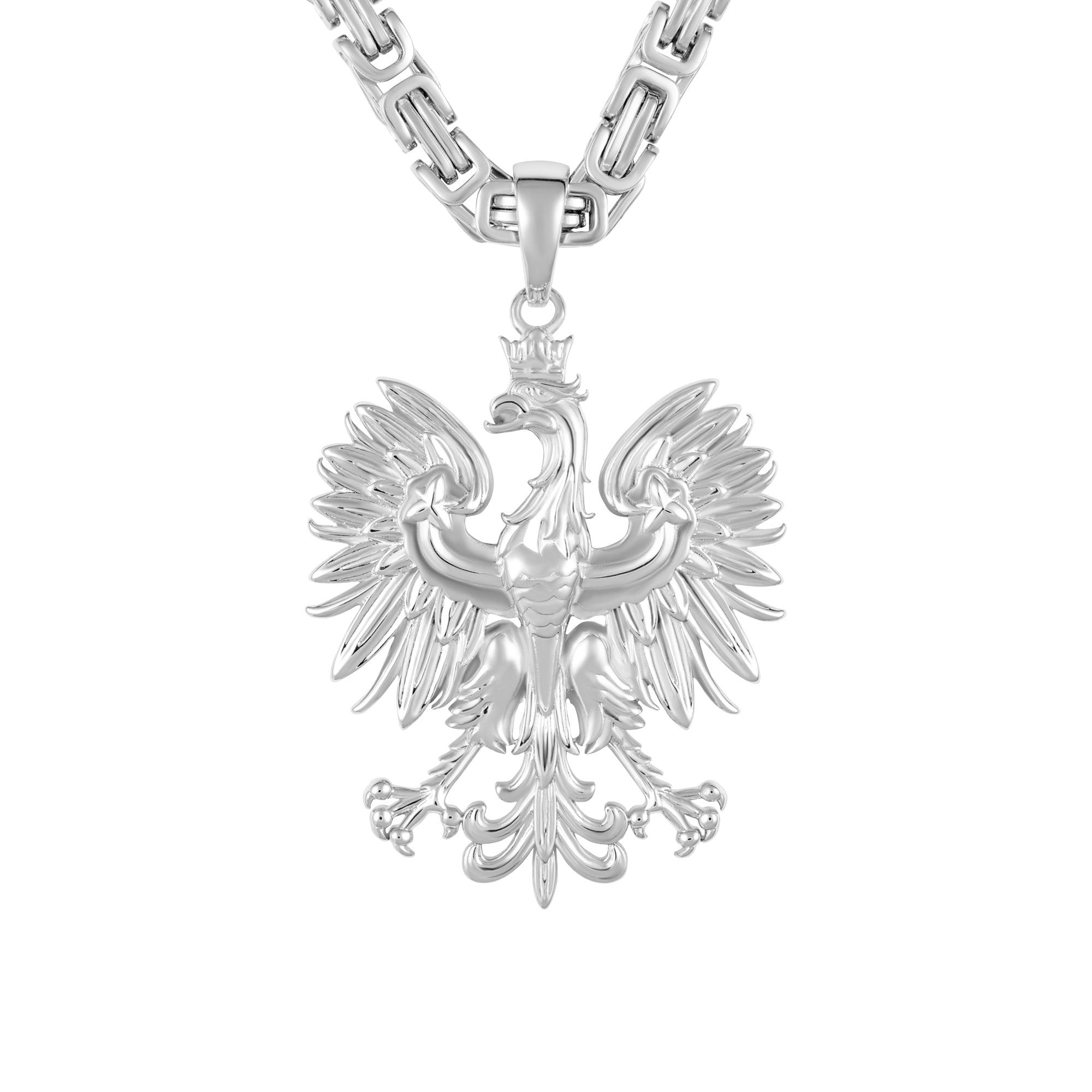 Silver Polish Eagle